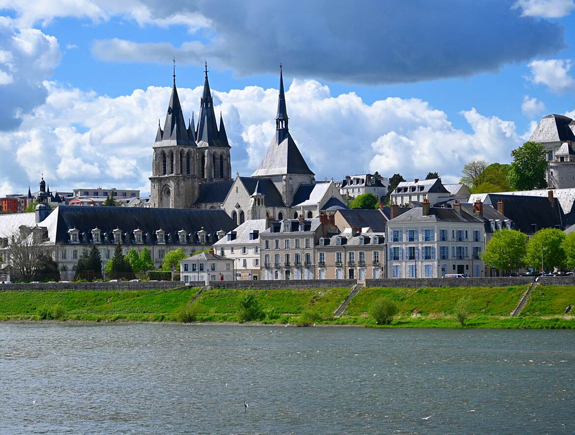 Blois vue de Blois Vienne