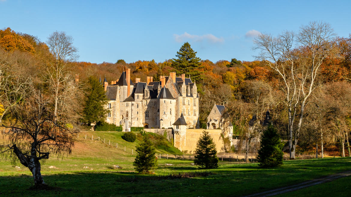Le chateau de Courtanvaux