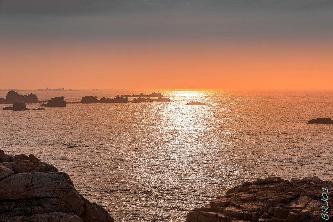 Coucher de soleil breton