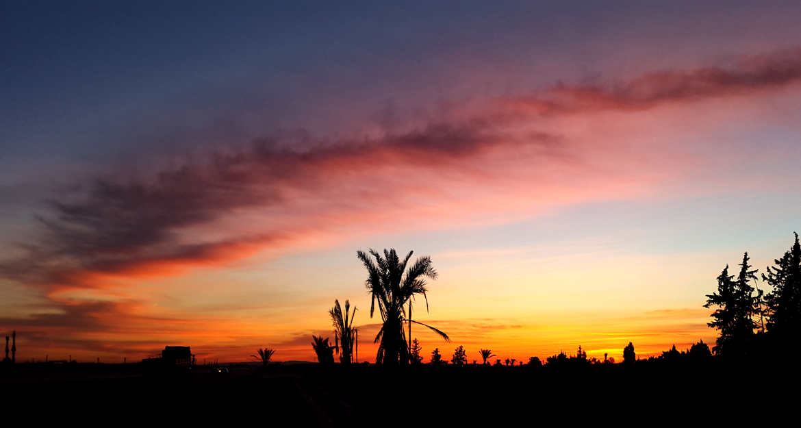 Coucher de soleil à Oran