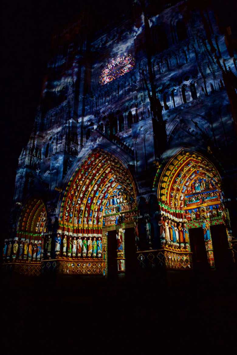 Amiens, la cathédrale en couleurs