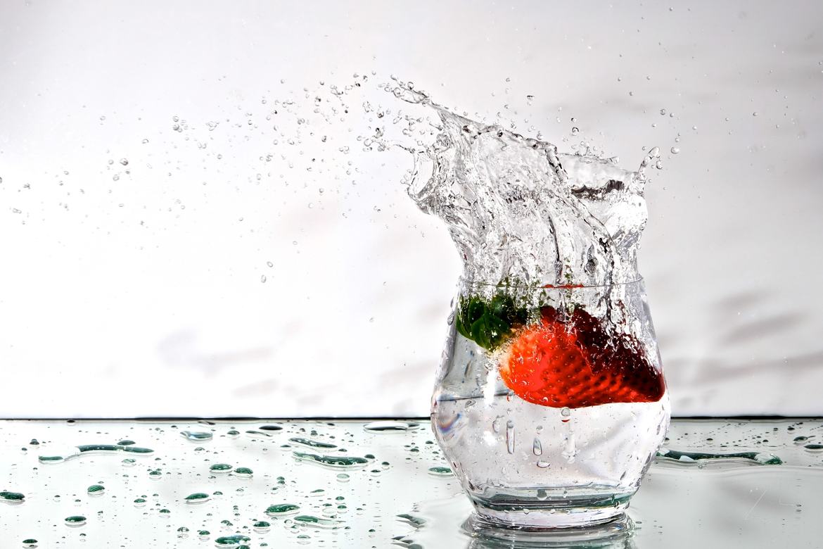 Tempête dans un verre d'eau II, Stawberry