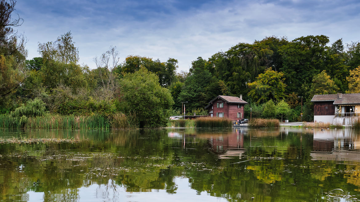 Reflets sur le lac