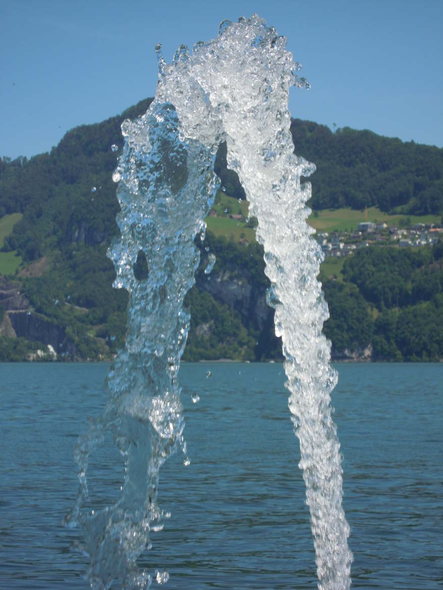 Jet d'eau...