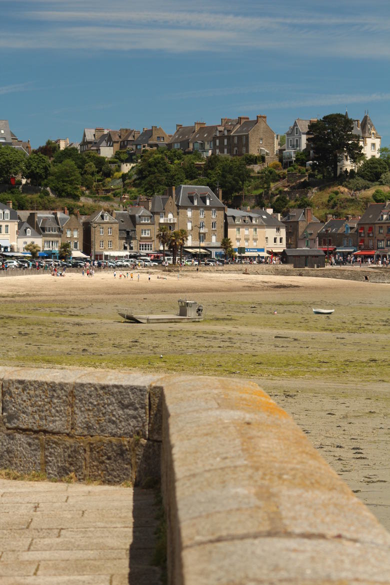 cancale a marée basse