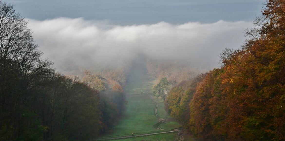 La vallée embrumée