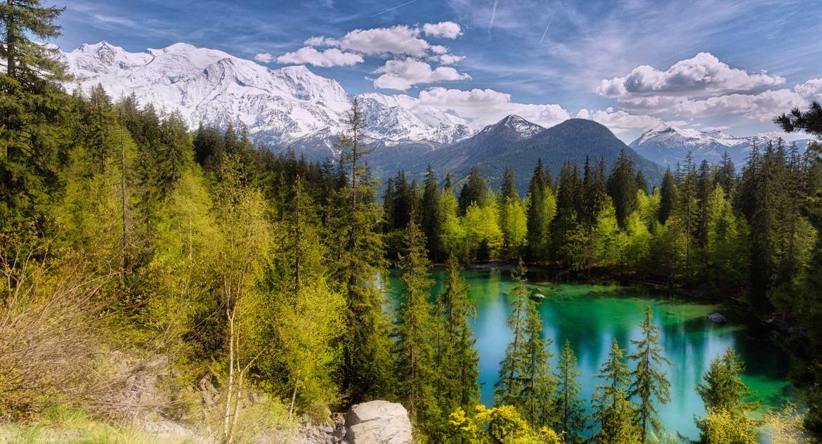 Le lac vert dans son écrin !