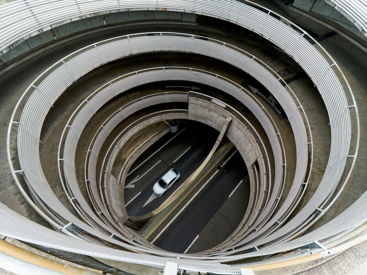 Intérieur de la spirale