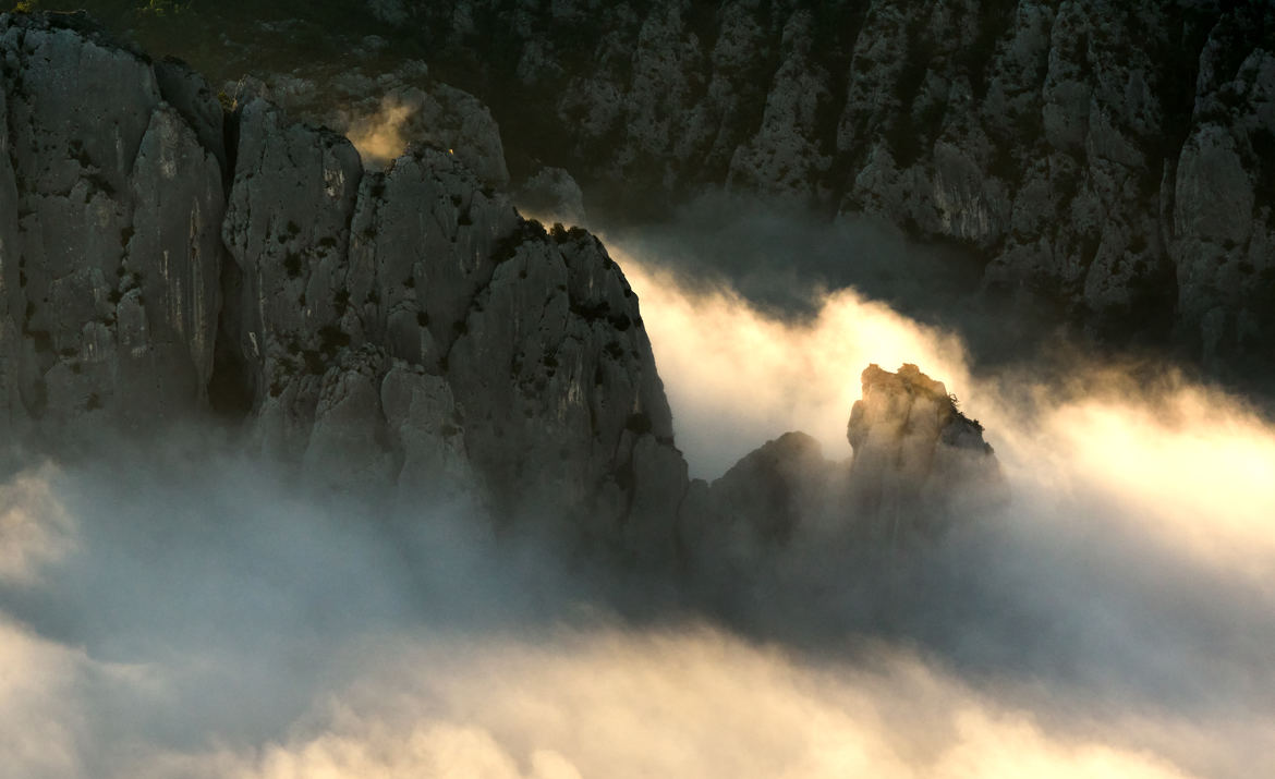 Brume et lumière.