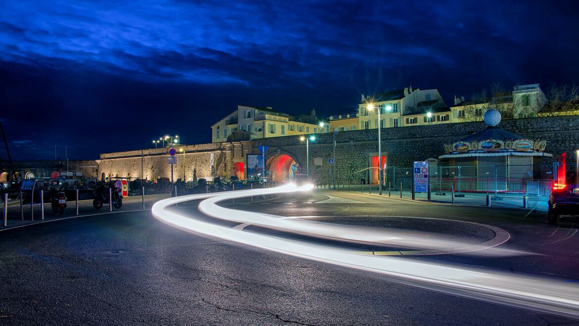 Excès de vitesse sur le port...