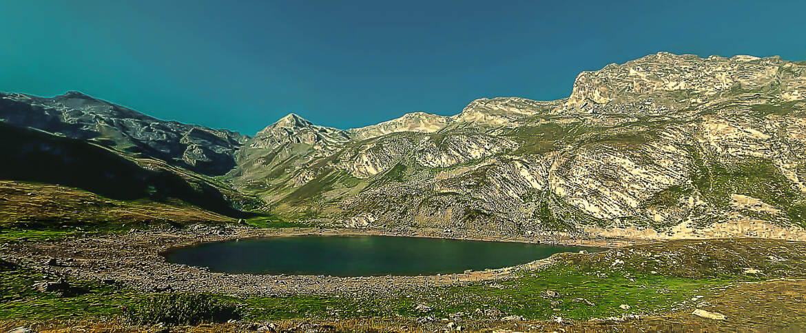 Un beau point d'eau.