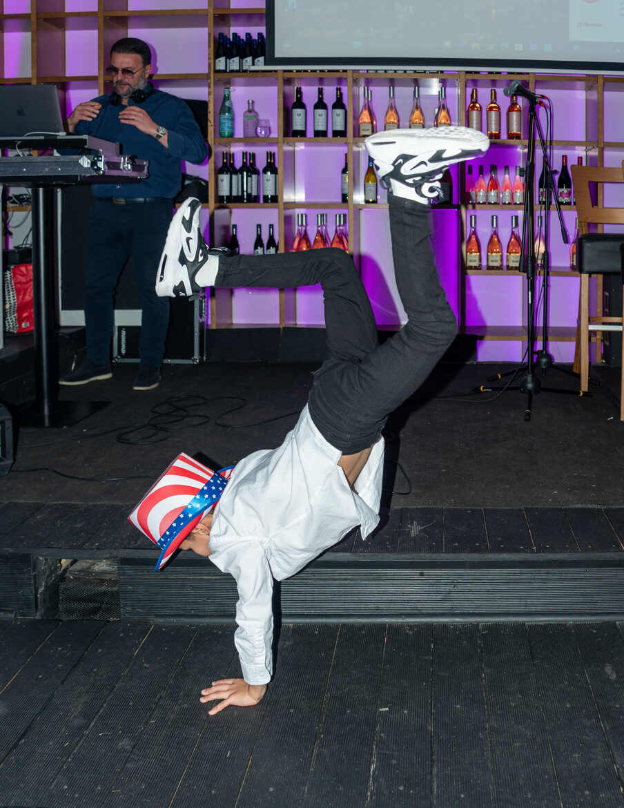 Et hop! Sur le dance floor...