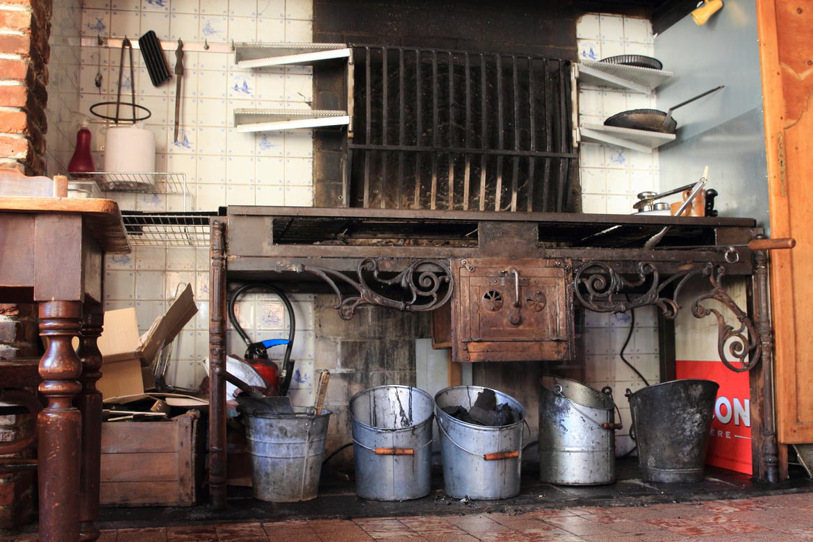 Table chauffante de cuisine