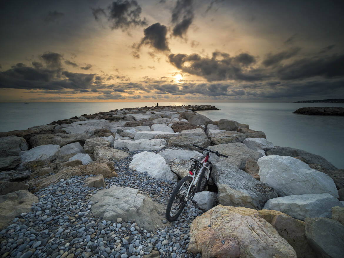 Le vélo du pêcheur !