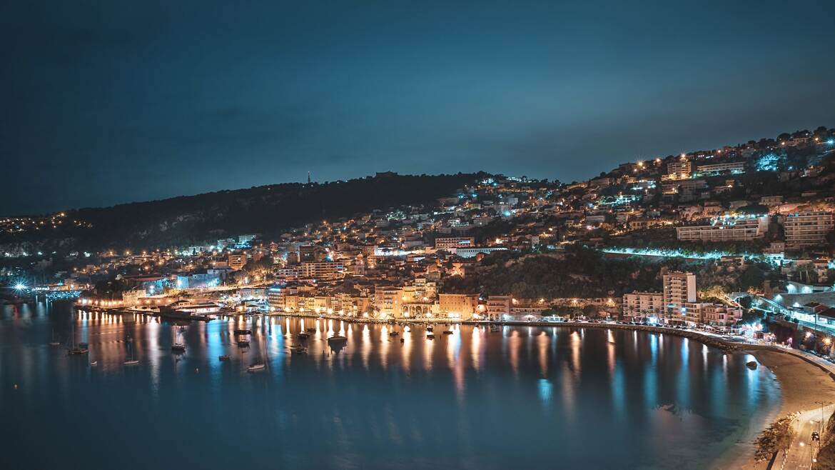 Villefranche by night
