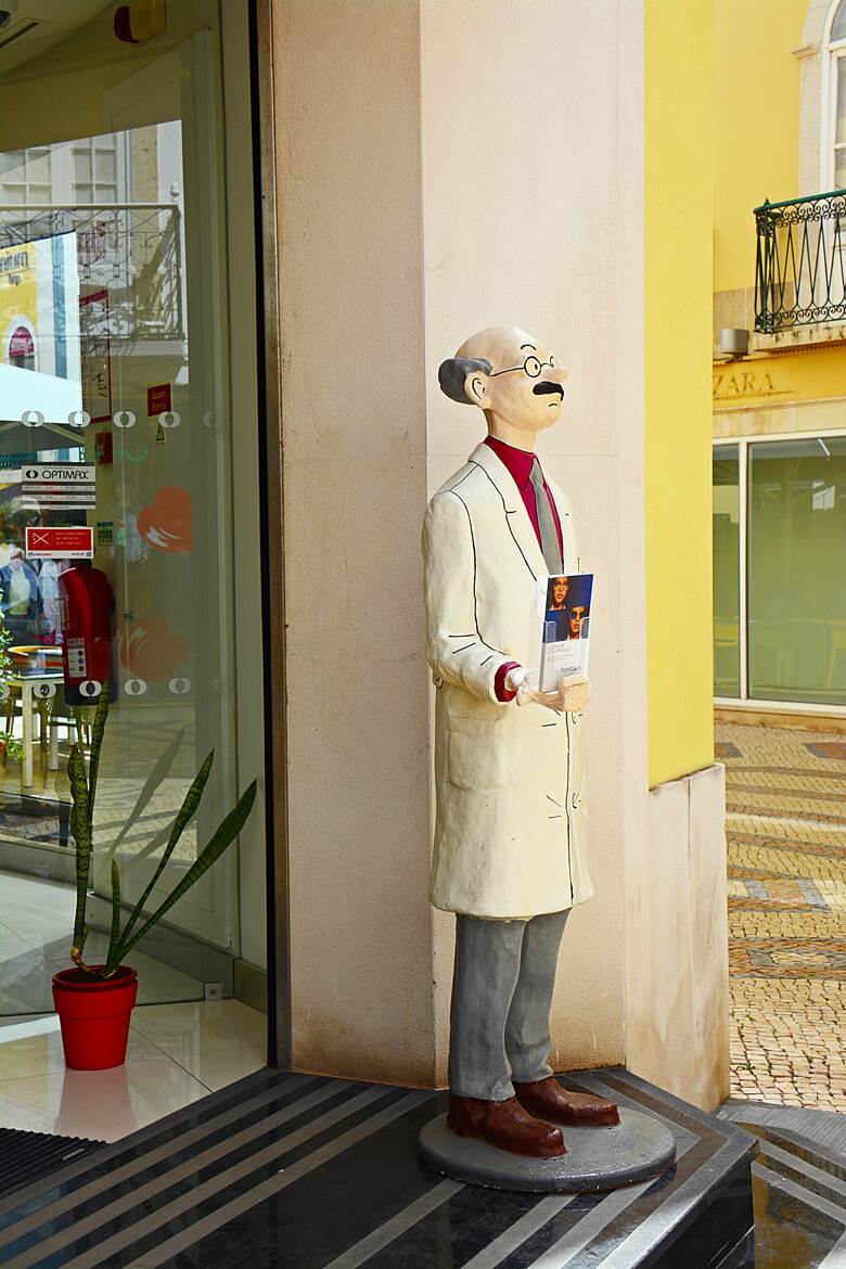 Vitrine d'opticien