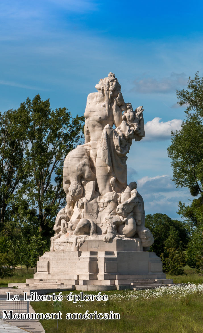 La Libertée éplorée Mémorial américain