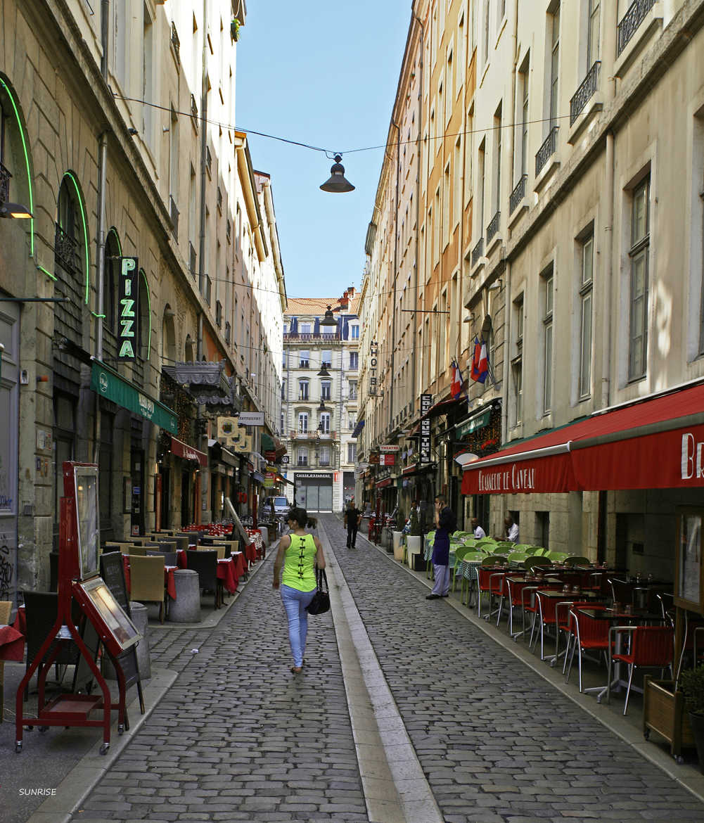 Promenade dans les rues de Lyon