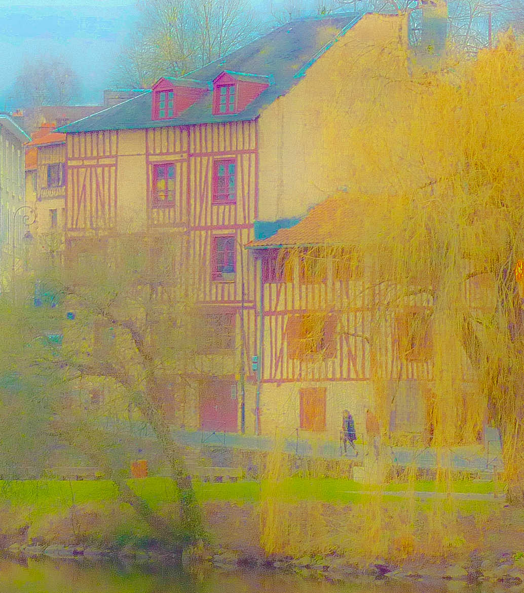 Promenade en bord de Vienne