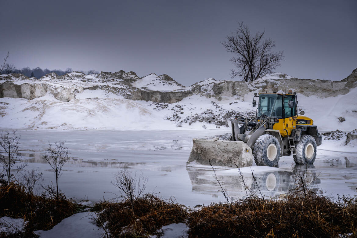 Dans la glace