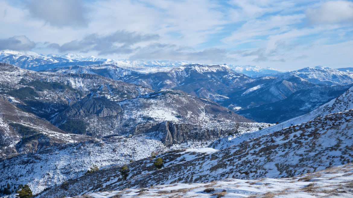 Les Alpes du Sud.