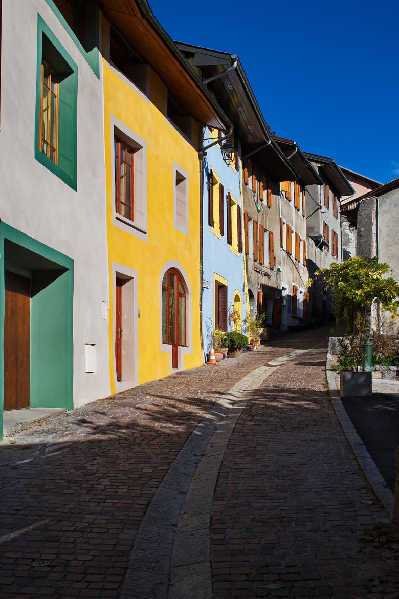 Des façades colorées