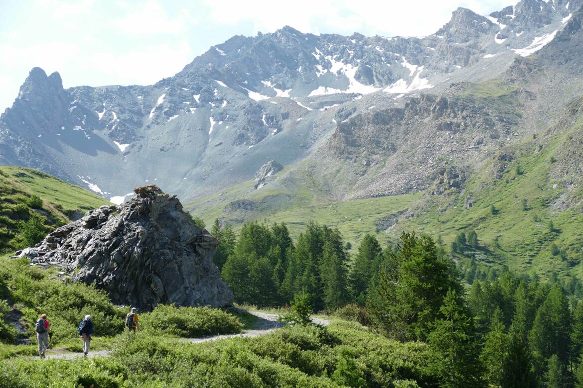 Direction pont de Clausis Queyras
