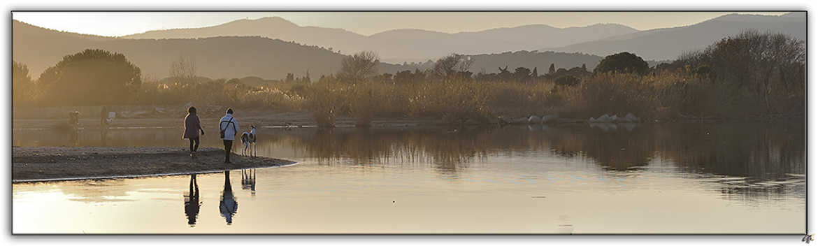 fin d'après midi d'hiver