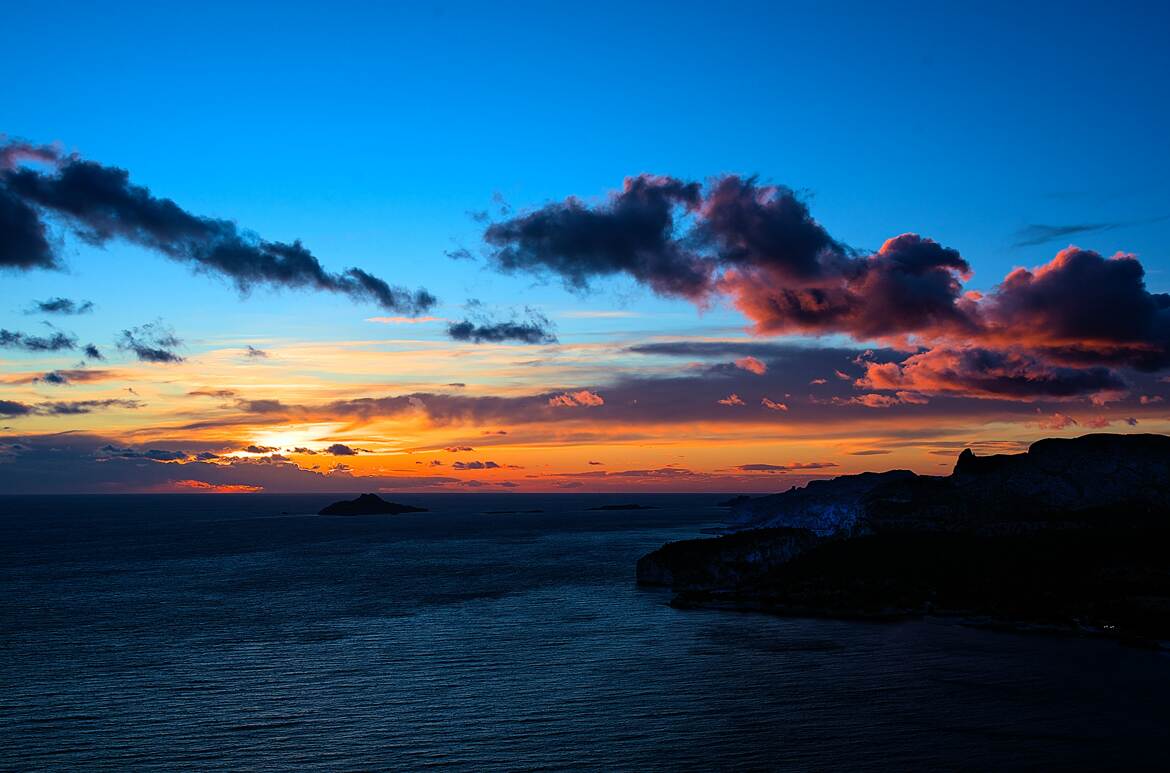 Vendredi soir Les Calanques