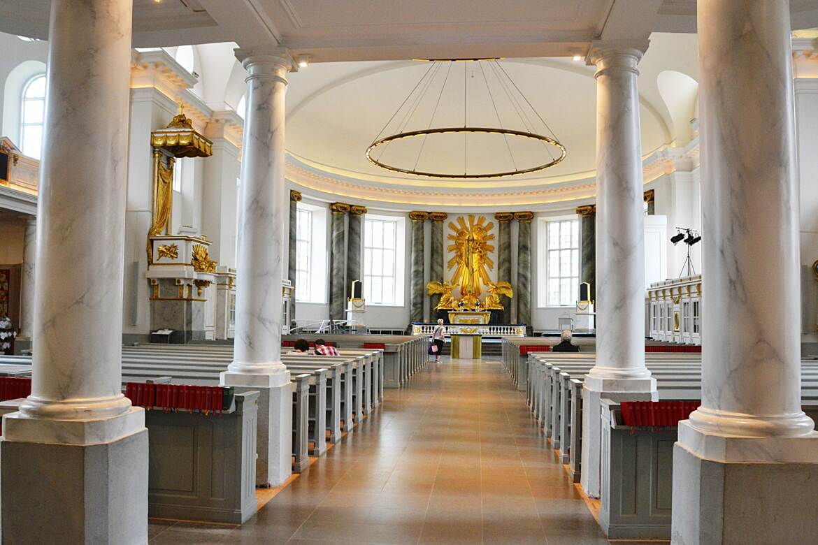 Intérieur de la Cathédrale de Göteborg