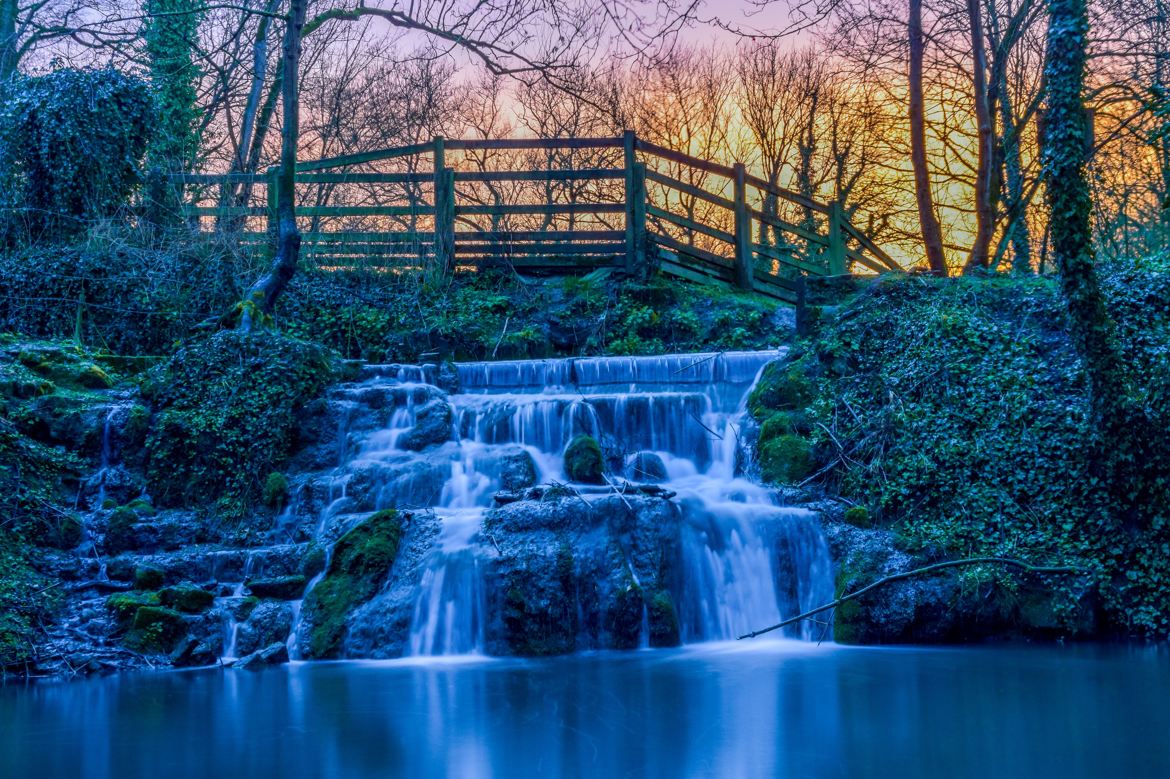 Petite cascade du soir