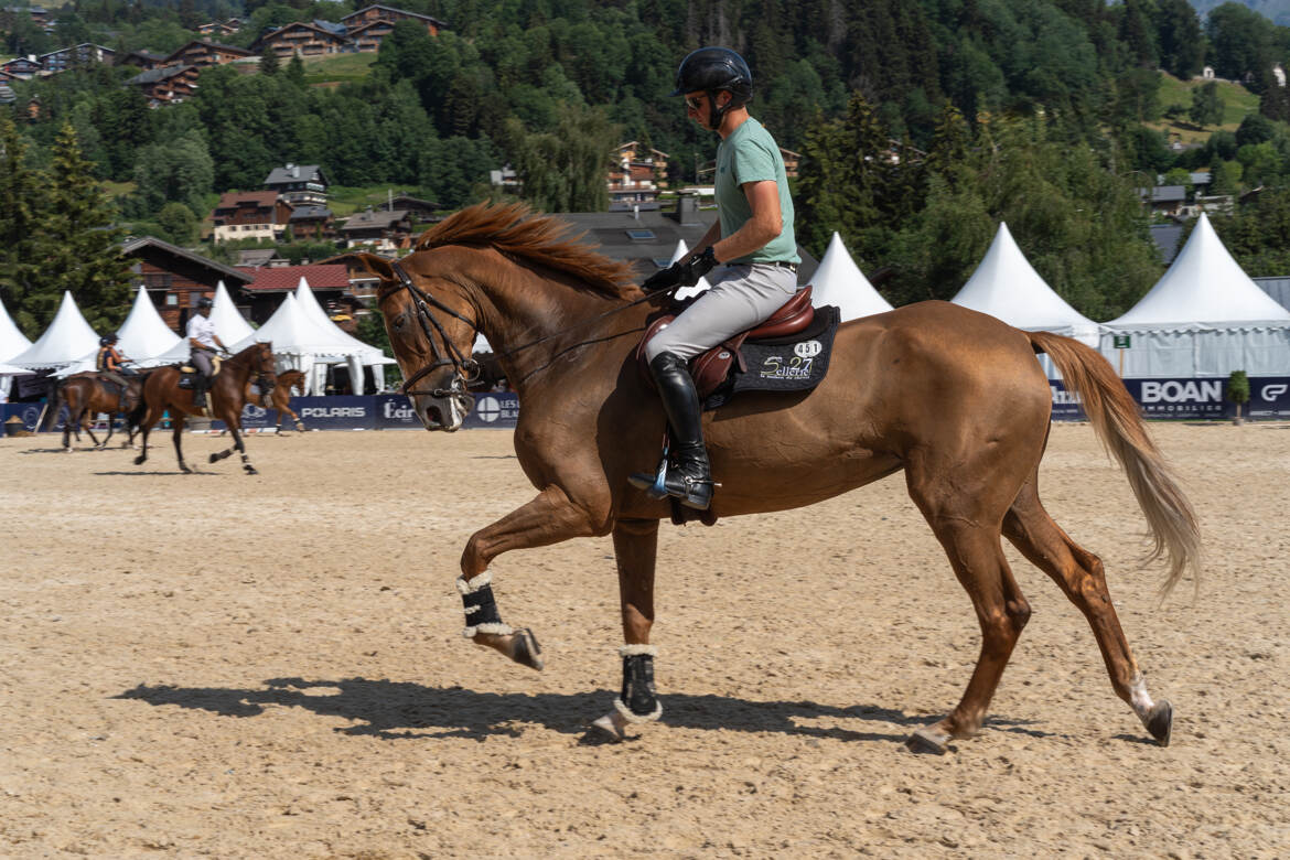 Un cheval qui a du caractère...