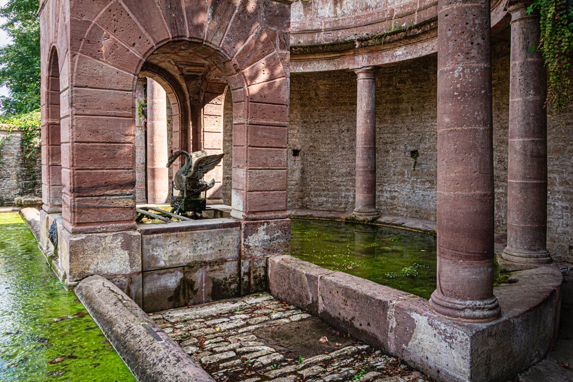 La fontaine du Cygne