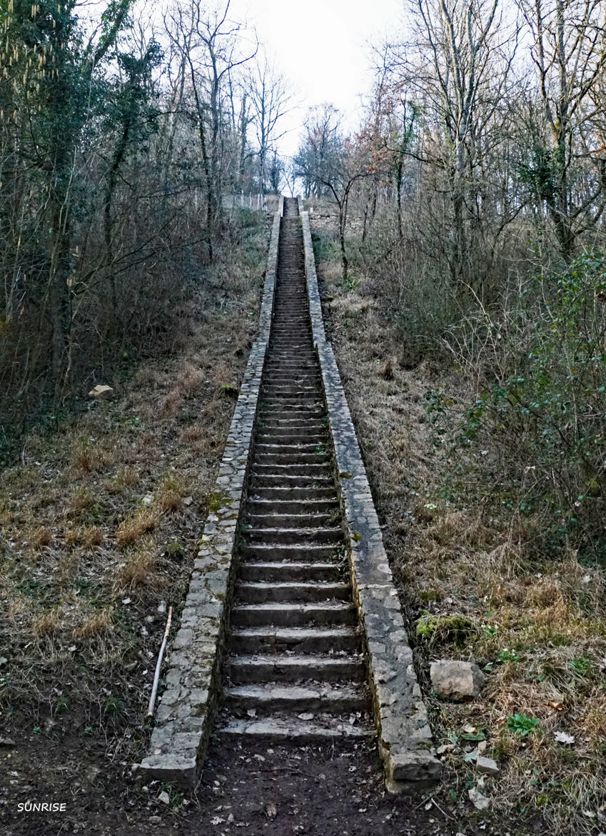 Le grand escalier