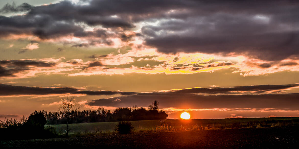 Un beau couché de Soleil