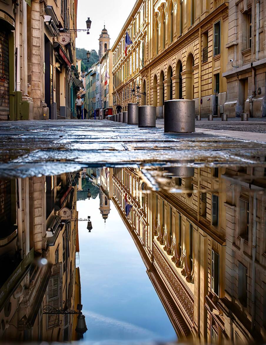 Reflet en perspective