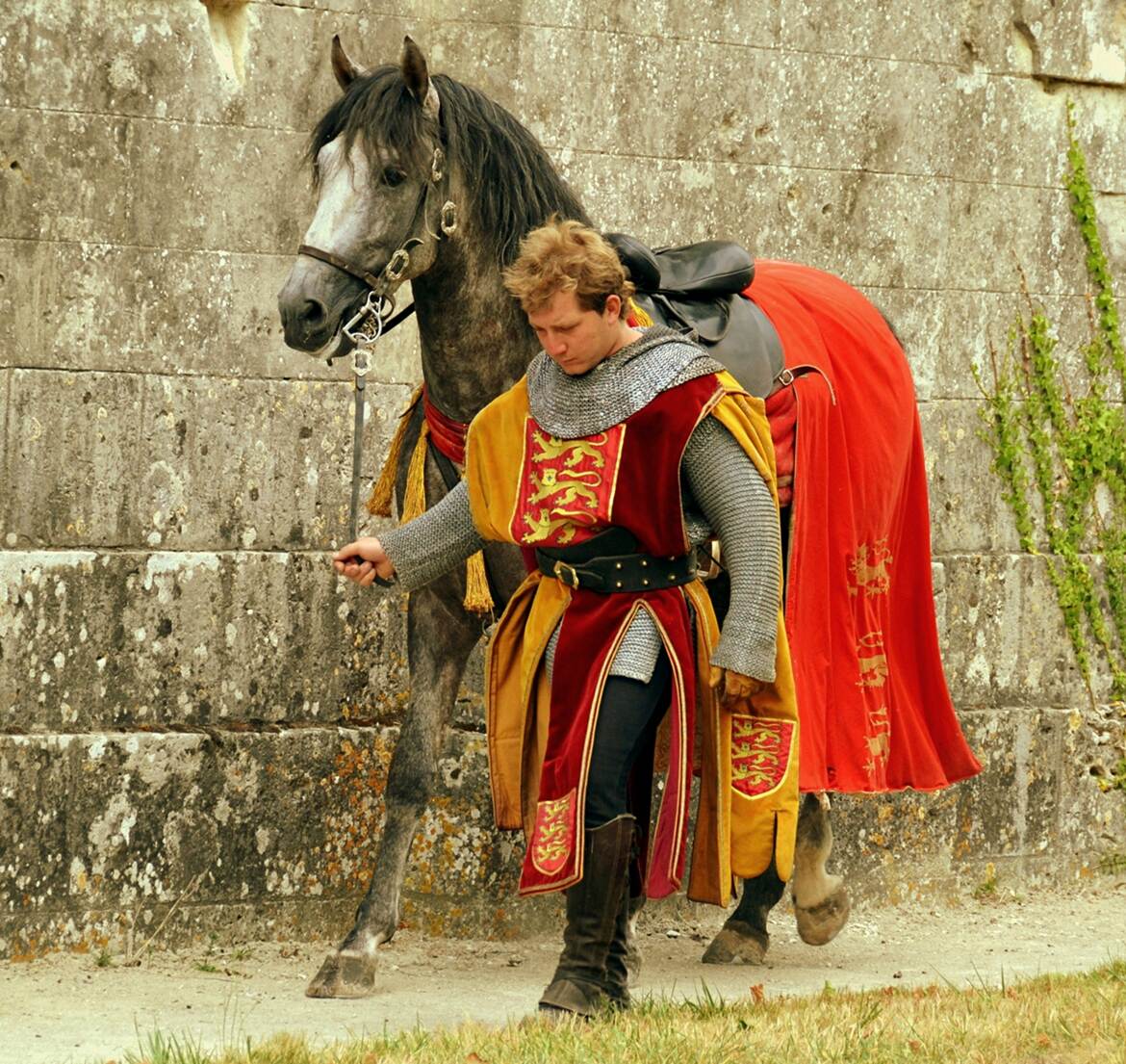 Ecuyer et sa monture