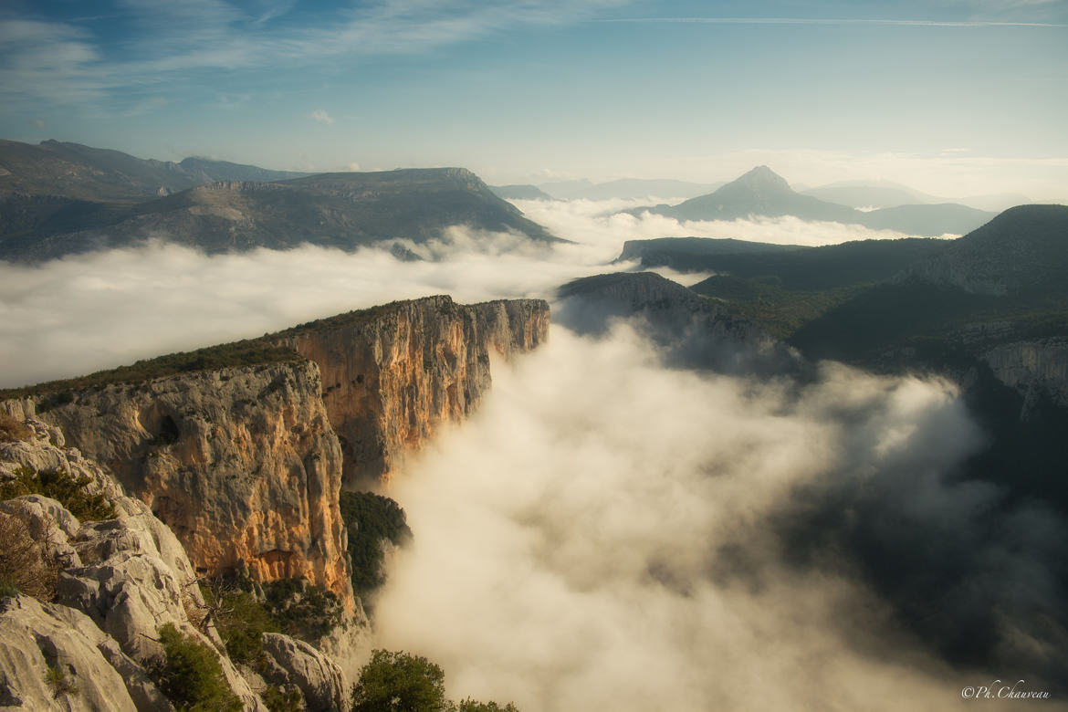 "Vapeurs" du Verdon.