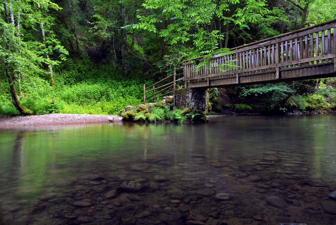 Le pont des gorges