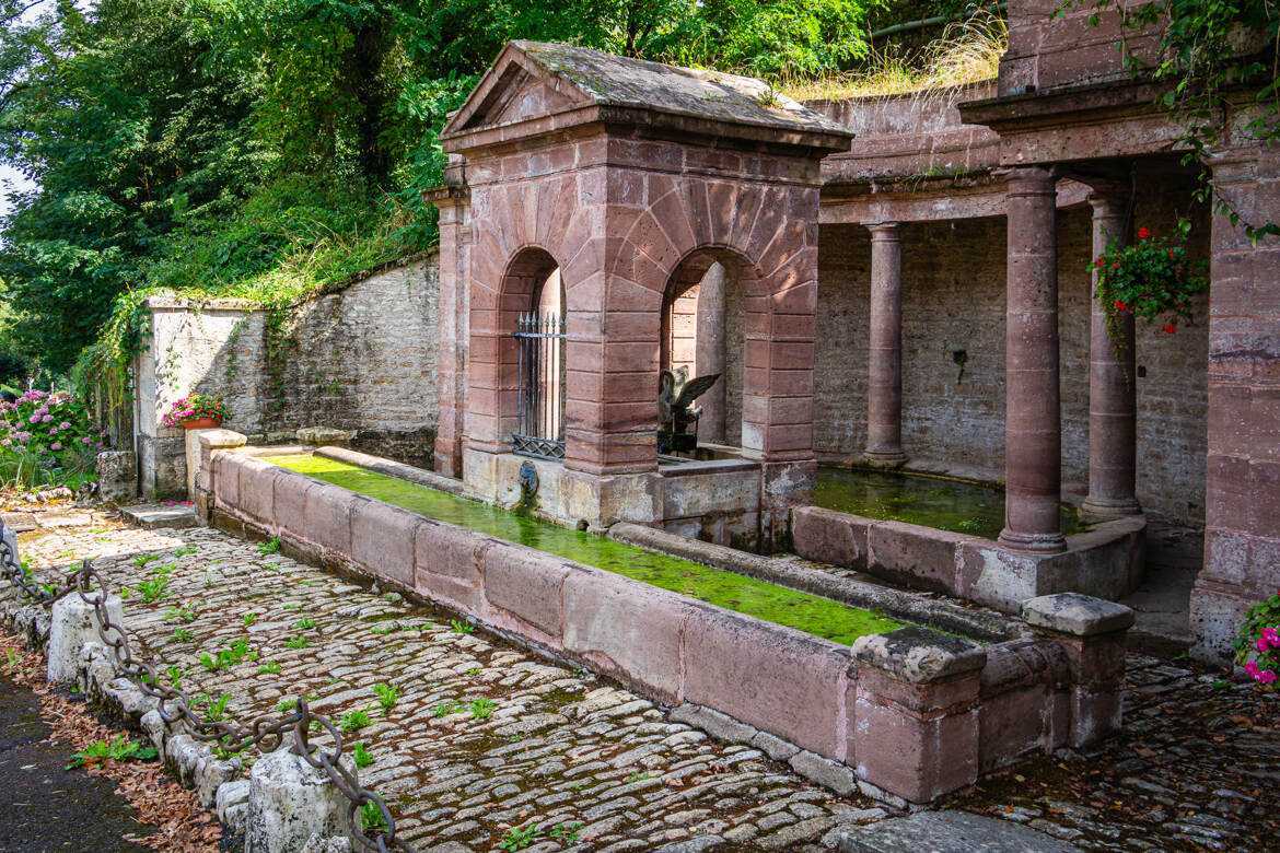 La fontaine du Cygne