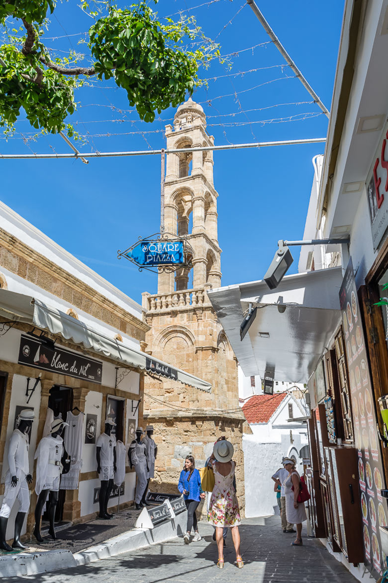 Lindos, île de Rhodes, ruelle 5