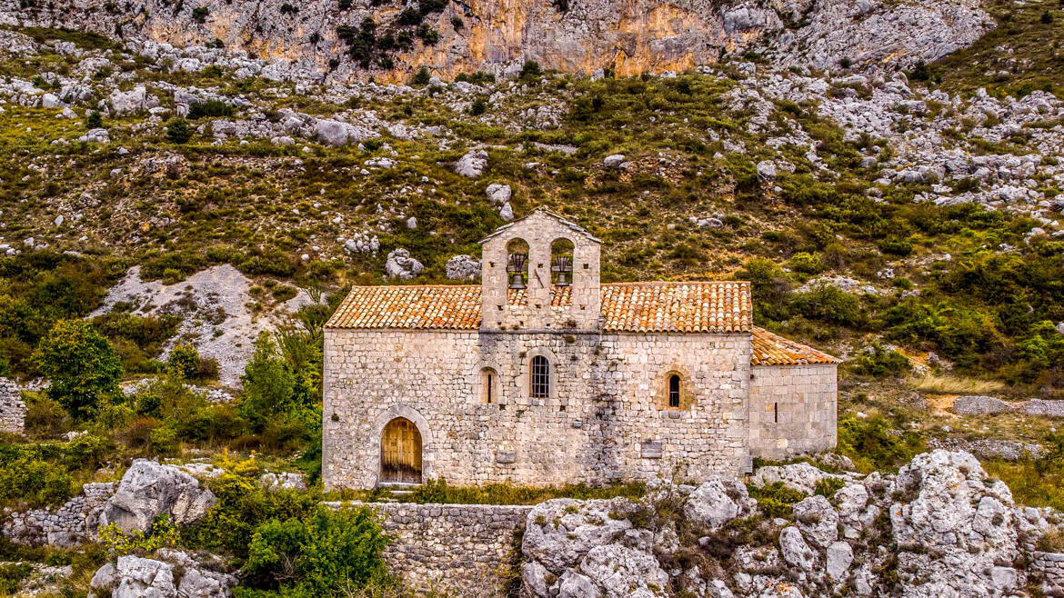 Chapelle en haute Gréolières