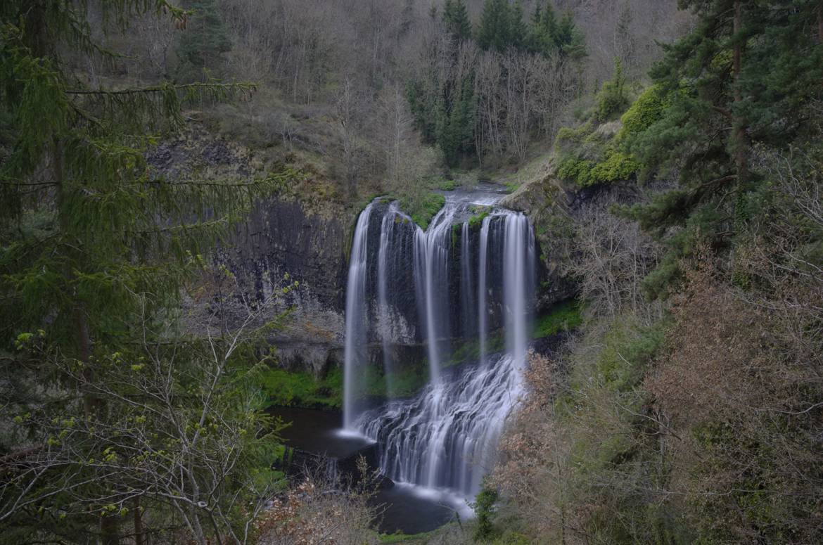 cascade de la Beaume,Haute Loire