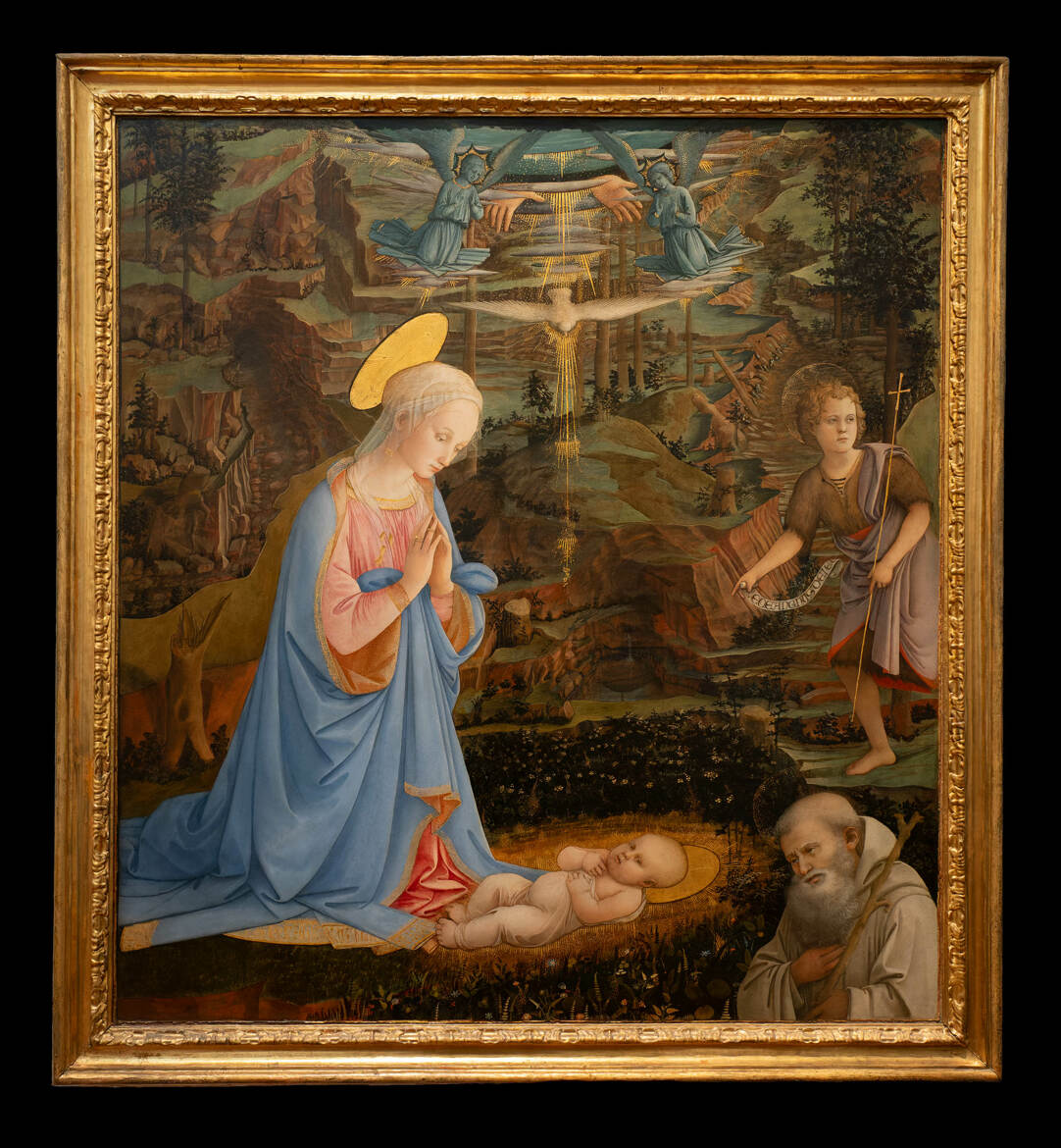 Adoration de l'Enfant Jésus...