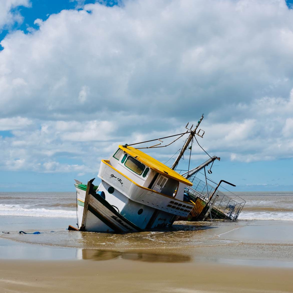 Le bateau de pêche !