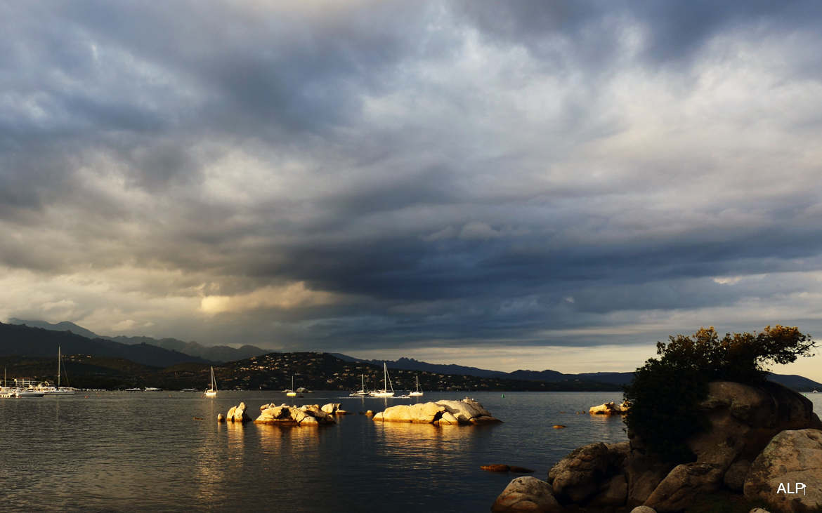 Fin de journée sur la Corse