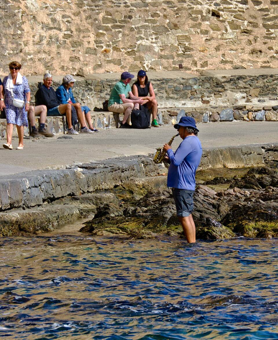 Les pieds dans l'eau !