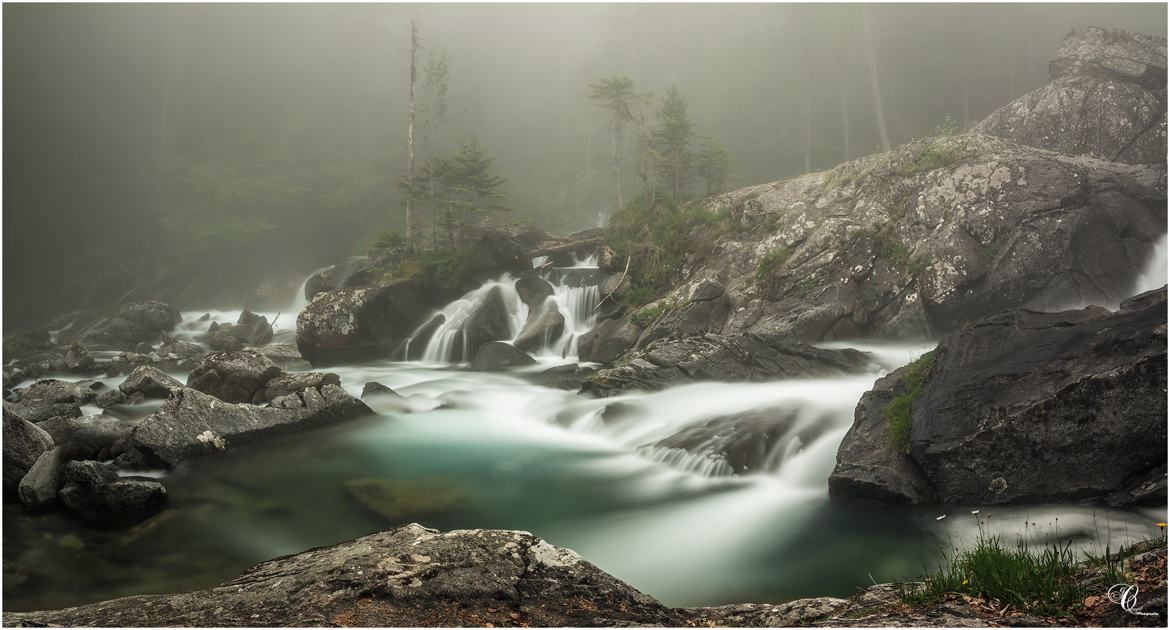 Brume en eaux vives