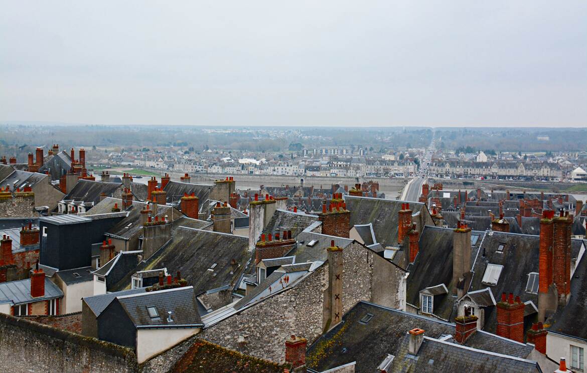 Blois vu de haut