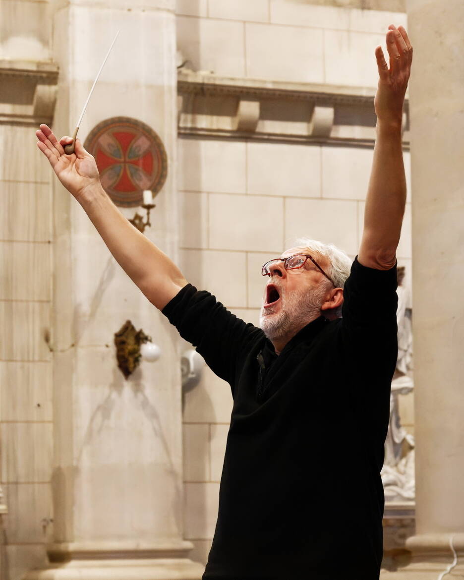 La Baguette chef d'orchestre !